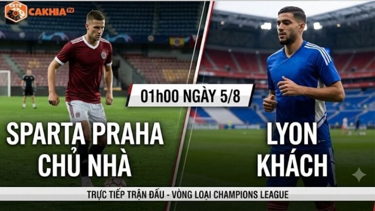 Nhận định trận đấu 01h00 ngày 5/8: Sparta Praha vs Lyon